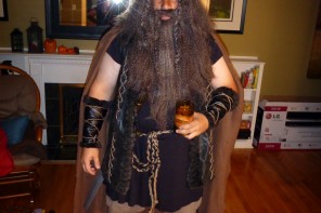 Halloween DIY Viking Costume