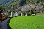 spiralling viaduct of Brusio