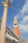the Campanile (bell tower) in front of St. Mark’s