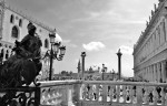 The Lion of Venice on the eastern column,