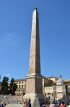 CENTRE- An Egyptian obelisk of Ramesses II from Heliopolis stands in the centre of the Piazza.